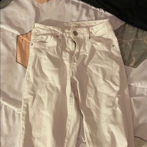 white jeans